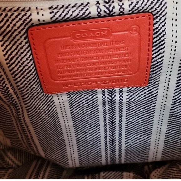 Coach Hobo Slouch Straw Shoulder Bag - Picture 4 of 5